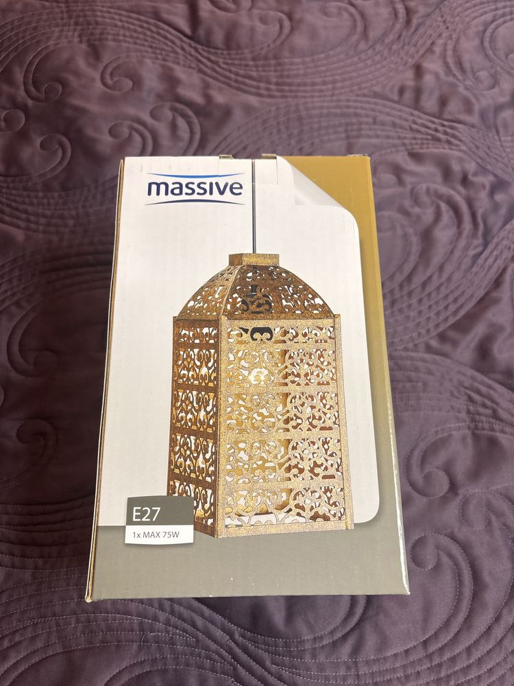 Nowa wiszaca lampa orientalna Massive