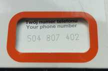 Złoty Numer - Orange - Łatwy numer !
