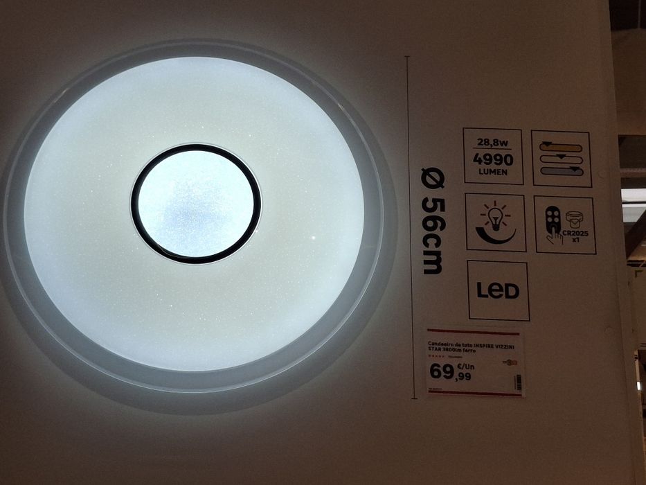 Candeeiro de cozinha Led