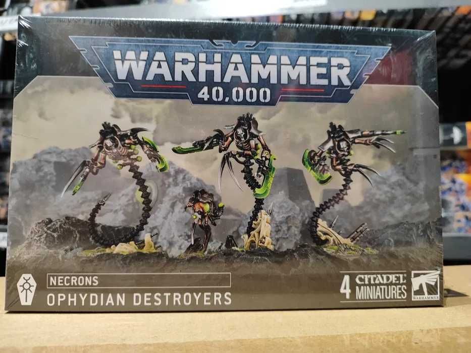 Warhammer 40000 Necrons Ophydian Destroyers