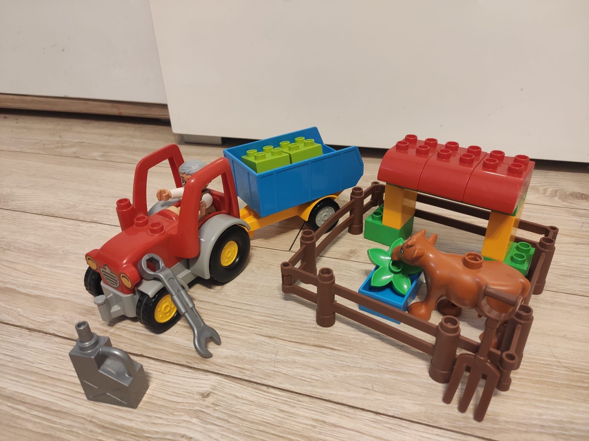 LEGO Duplo, Traktor 10524 Stan bardzo dobry