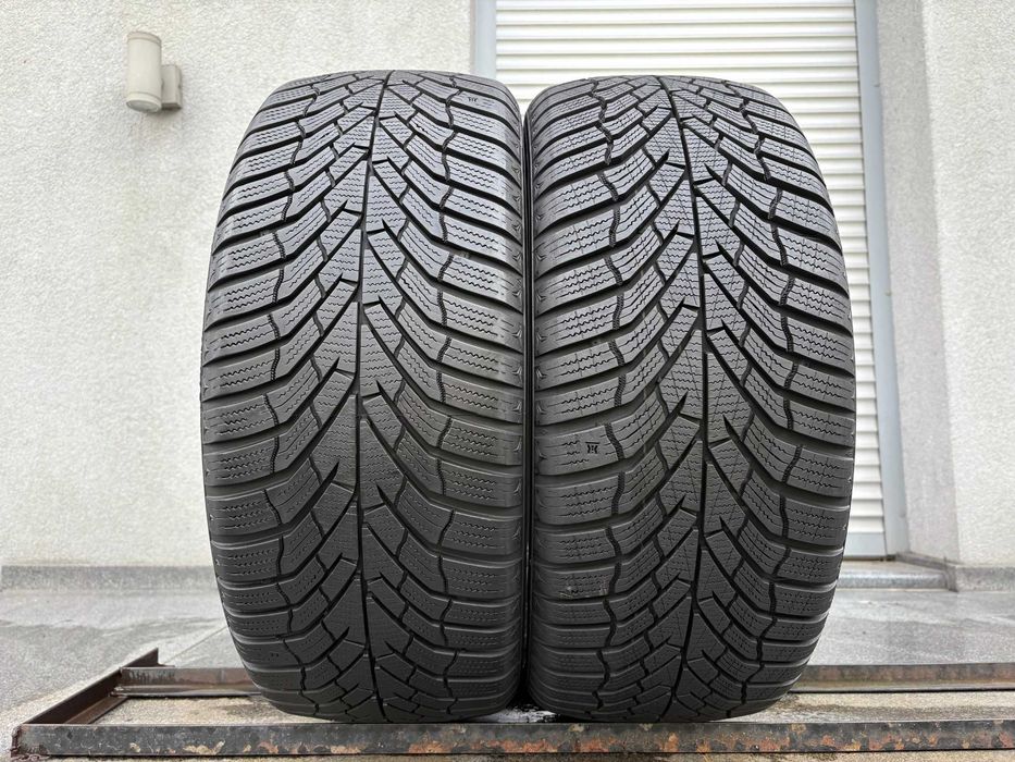 2szt zimowe 225/45R17 Continental 8-7,2mm 2024r świetny stan! Z711 gwa