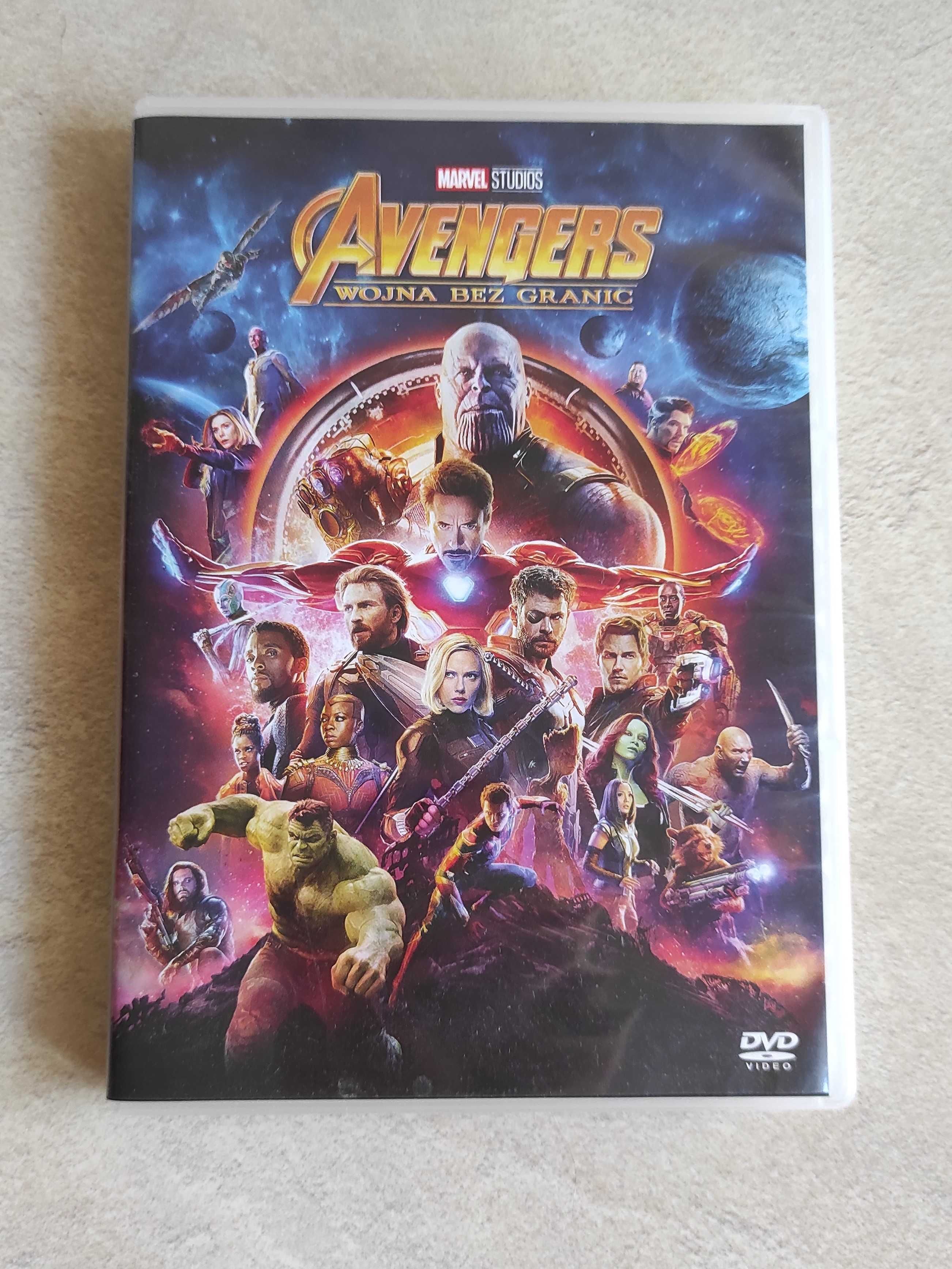 Avengers: Wojna bez Granic film DVD