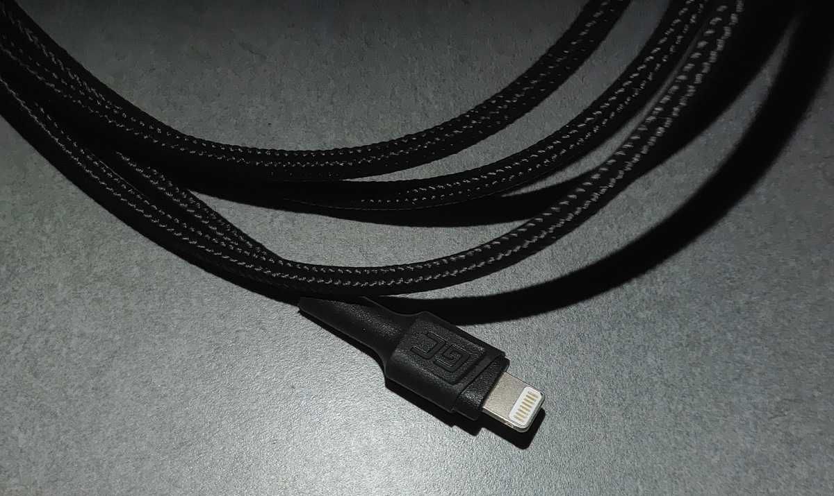 Kabel z LED - USB Lightning GREEN CELL Ray 1.2 m iPhone iPad NOWY