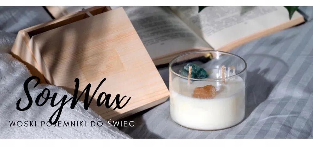 1kg Wosk Sojowy Pure Natural Soy Wax S-1 BeEco od SoyWax.pl