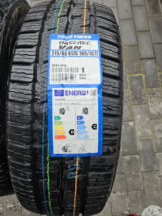 Opona Toyo Tires Observe Van 215/60 R17 C 109/107T nowa