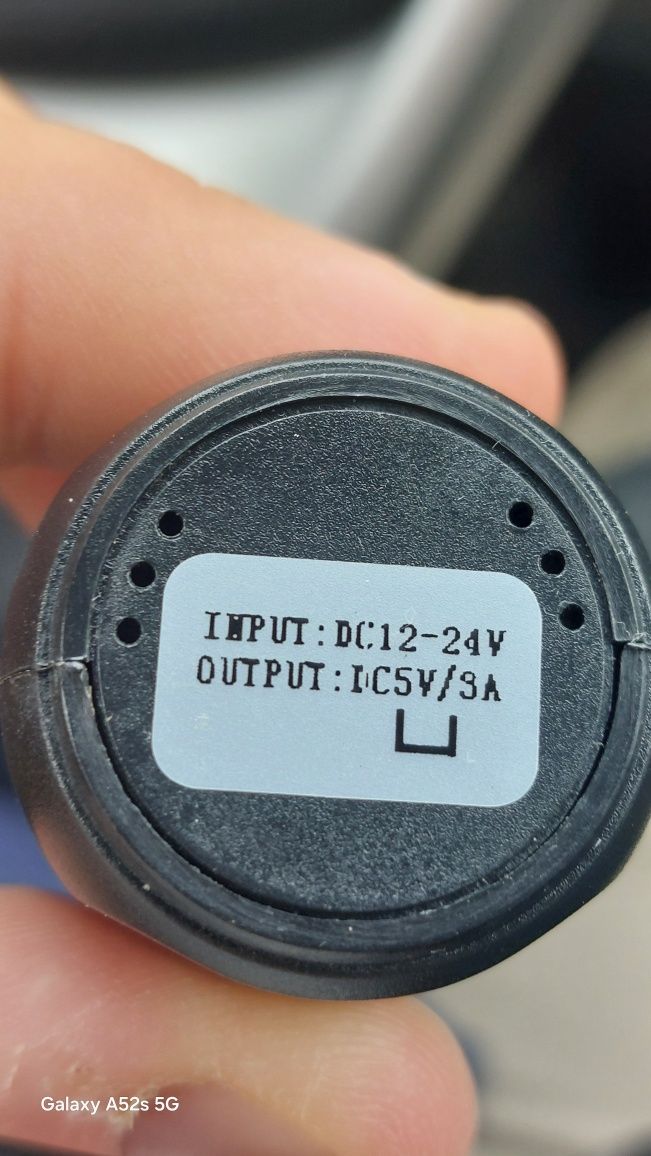 Ładowarka samochodowa z gniazdka zapalniczki do złącze mini USB kątowe