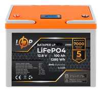 Акумулятор LP LiFePO4 12V (12,8V) - 100 Ah (1280Wh) (BMS 80A/40А)