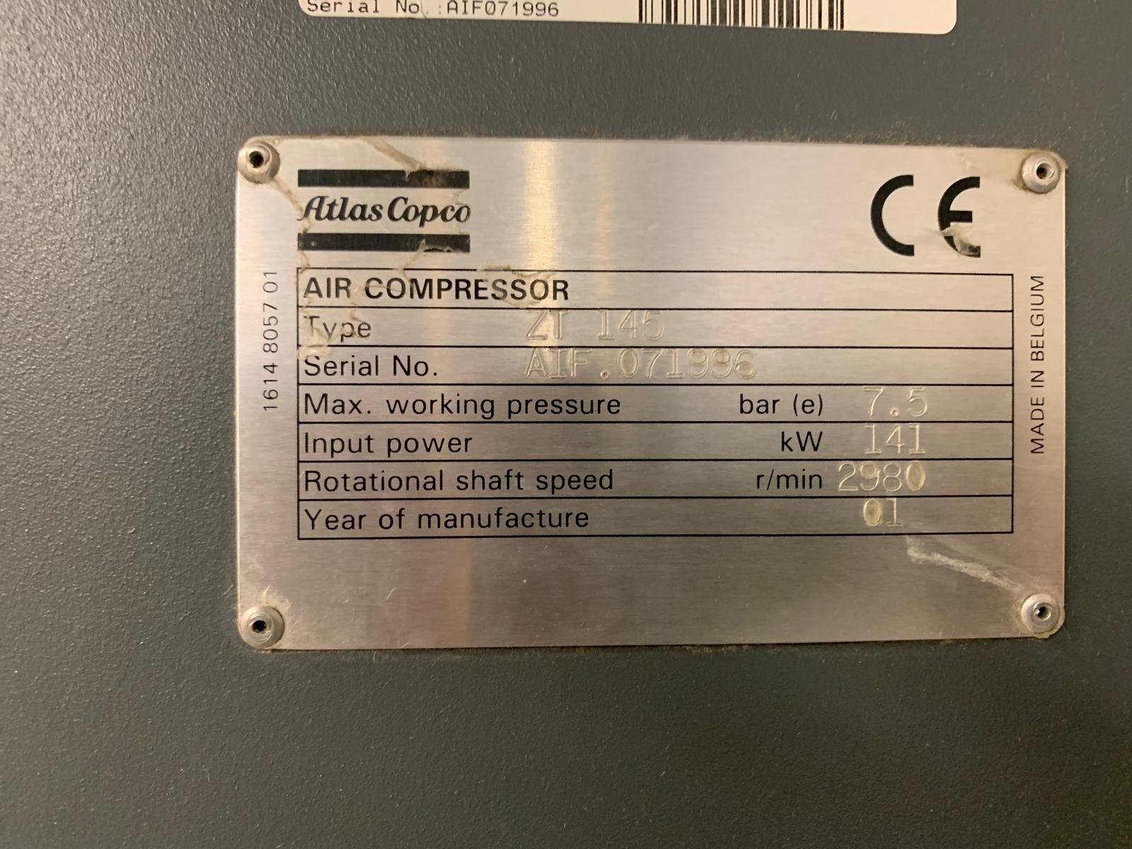 Sprężarka Atlas Copco