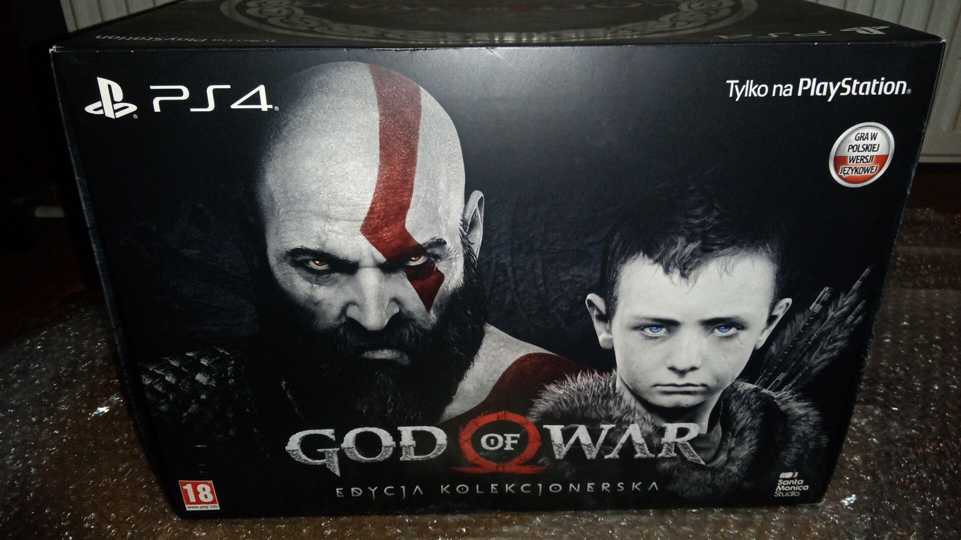 God of war ps4  edycja kolekcjonerska