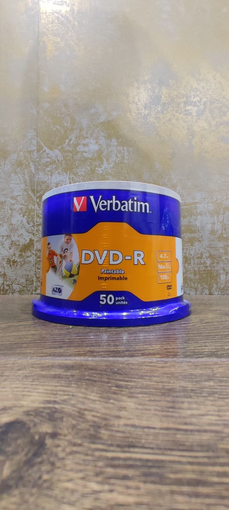 Диски Verbatim DVD-R 4.7 GB 16x 50 шт