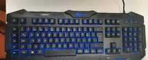 Teclado RGB em excelente estado