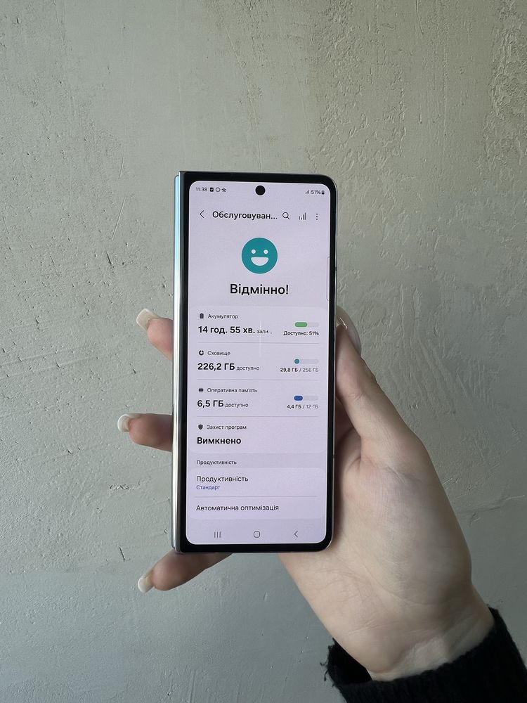 Samsung Fold 5 12/256Gb (SM-F946B/DS) Офіційний, Гарантія