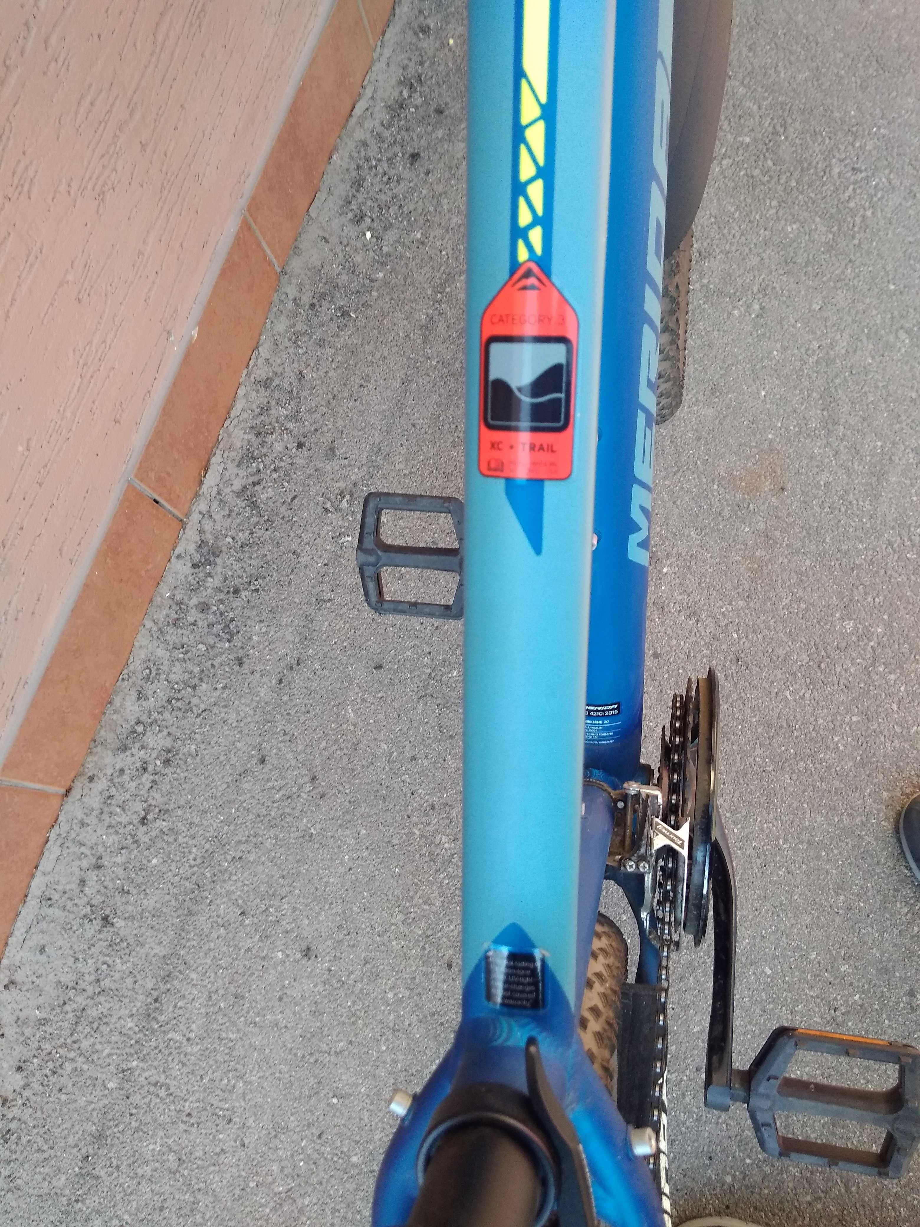 Велосипед Merida Big.nine 20 Teal-Blue