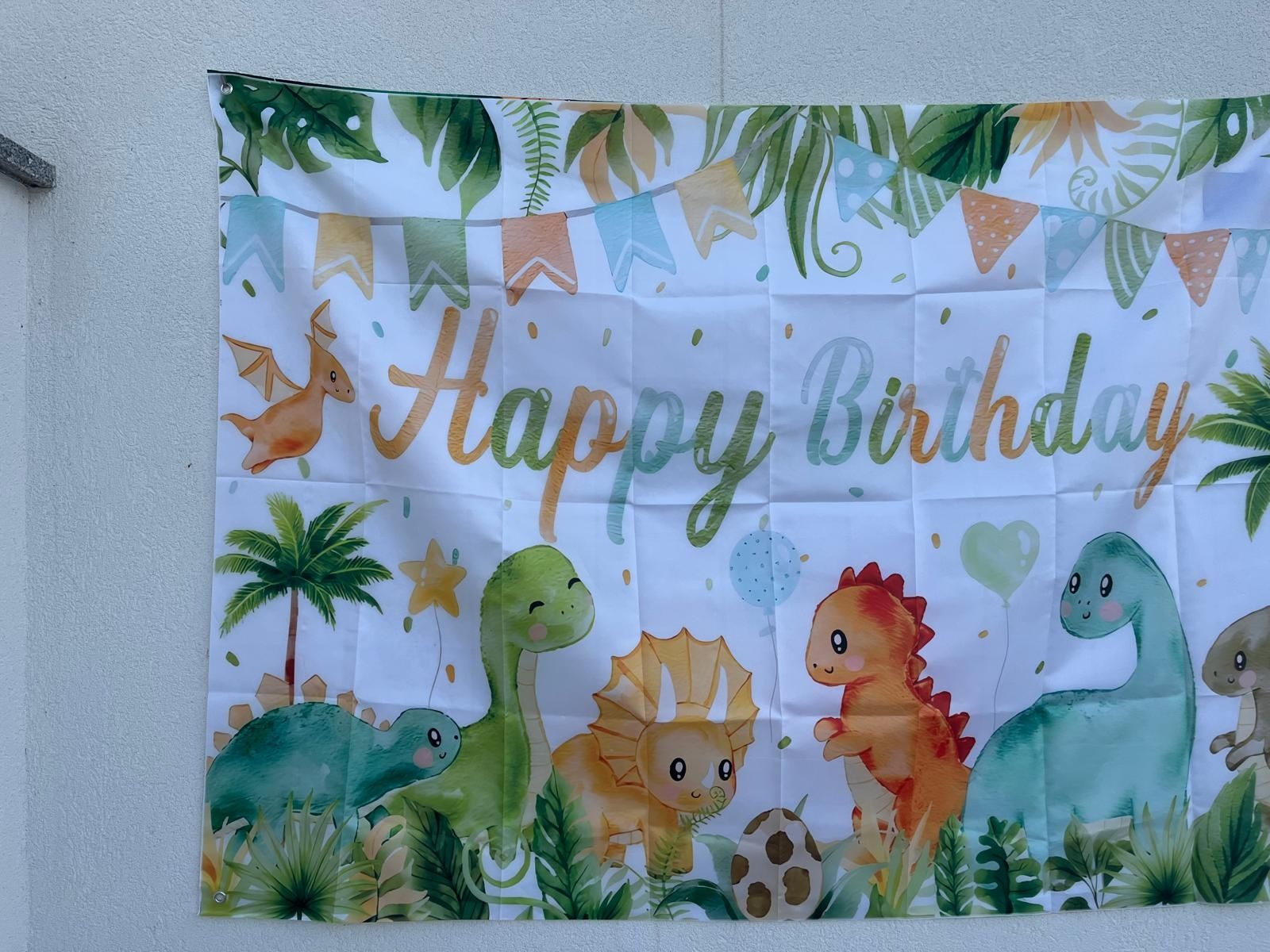 Conjunto decoração festa temática dinossauros