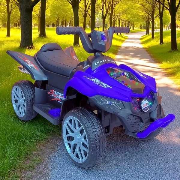 Дитячий електро квадроцикл Bambi M 6181EL музика світло до 25 кг