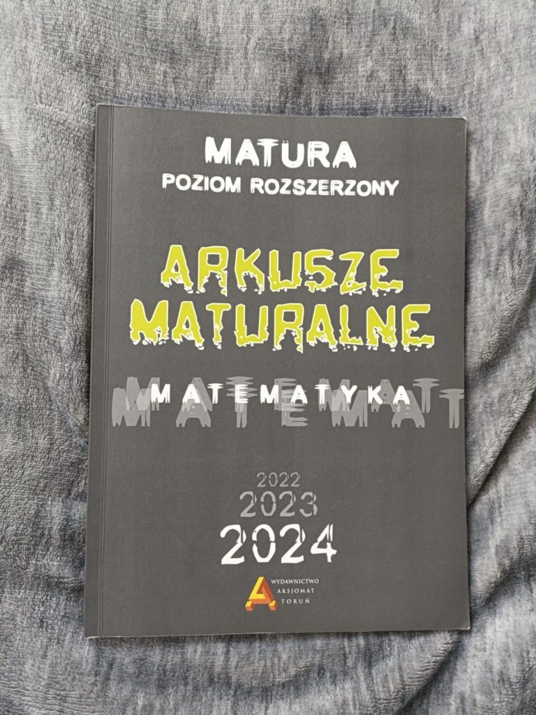 Vademecum i arkusze maturalne matematyka rozszerzona aksjomat -Szare