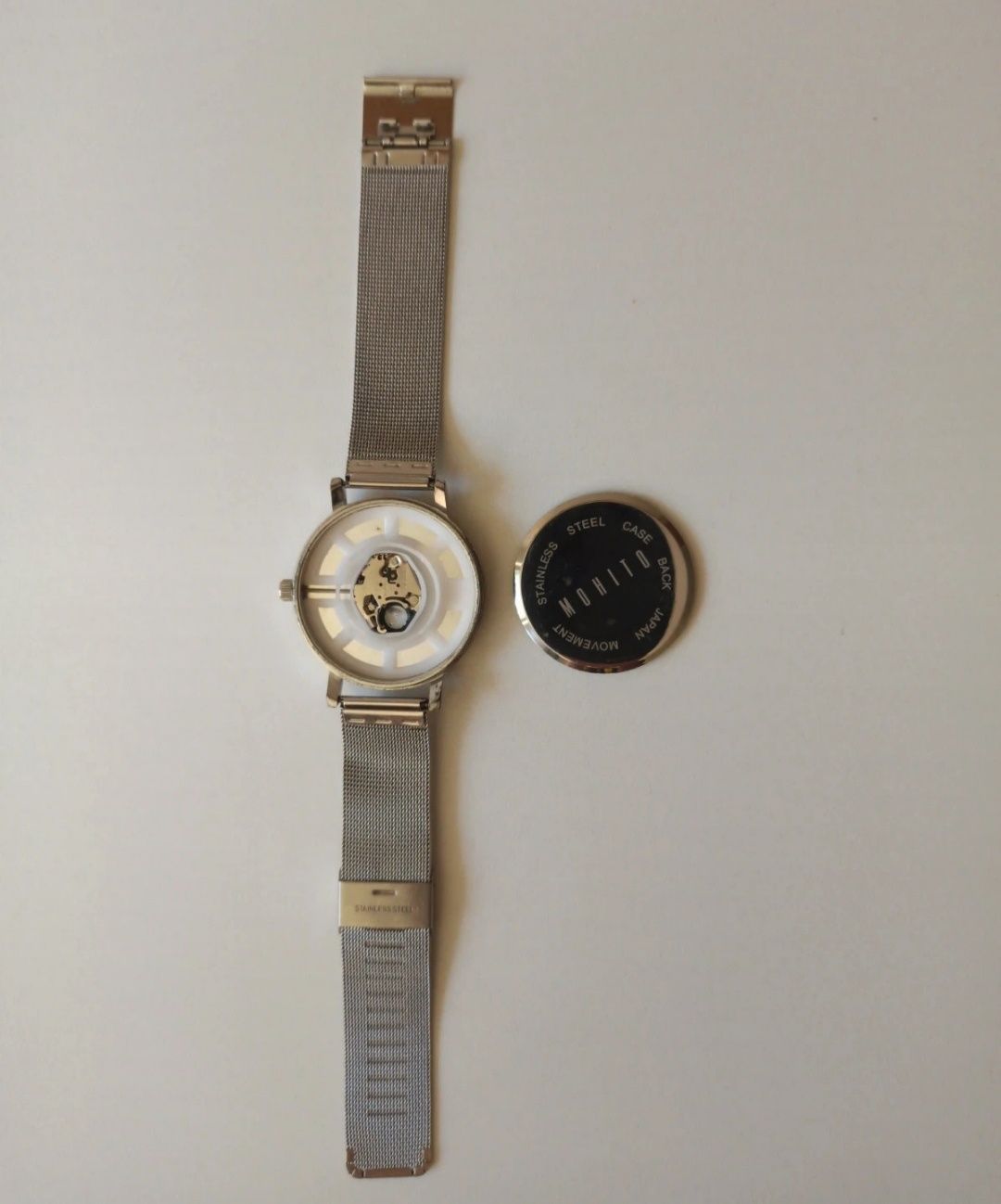 Zegarek koloru srebrnego Mohito z regulacją