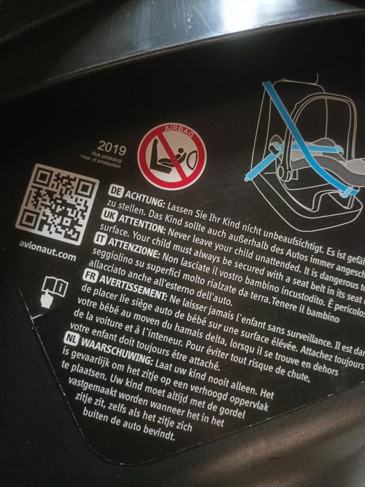 Fotelik Avionaut z bazą ISOFIX LUSTERKO GRATIS!