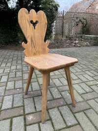 Krzesło zydel styl zakopiański cepelia
