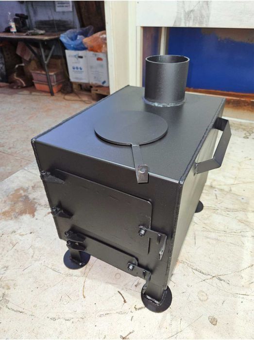 ГАРАНТІЯ! Буржуйка, Булер'ян, печь, піч, з плитою на 90м3, ЗАВОД!