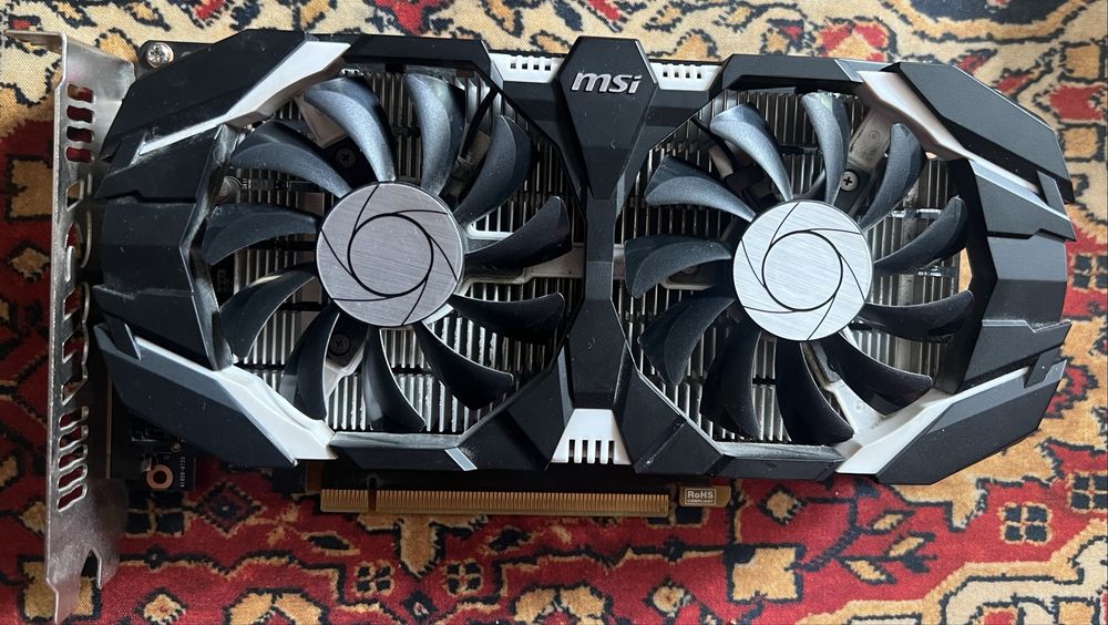 Karta graficzna MSI GeForce Gtx 1050ti 4GT OC 4GB GDDR5
