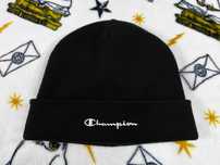 Шапка Champion beanie, черная