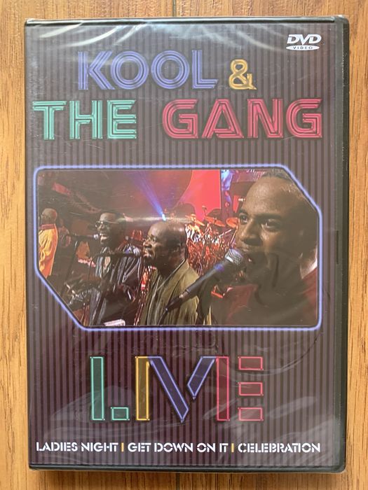 Kool & The Gang - Live - dvd - Novo e Selado