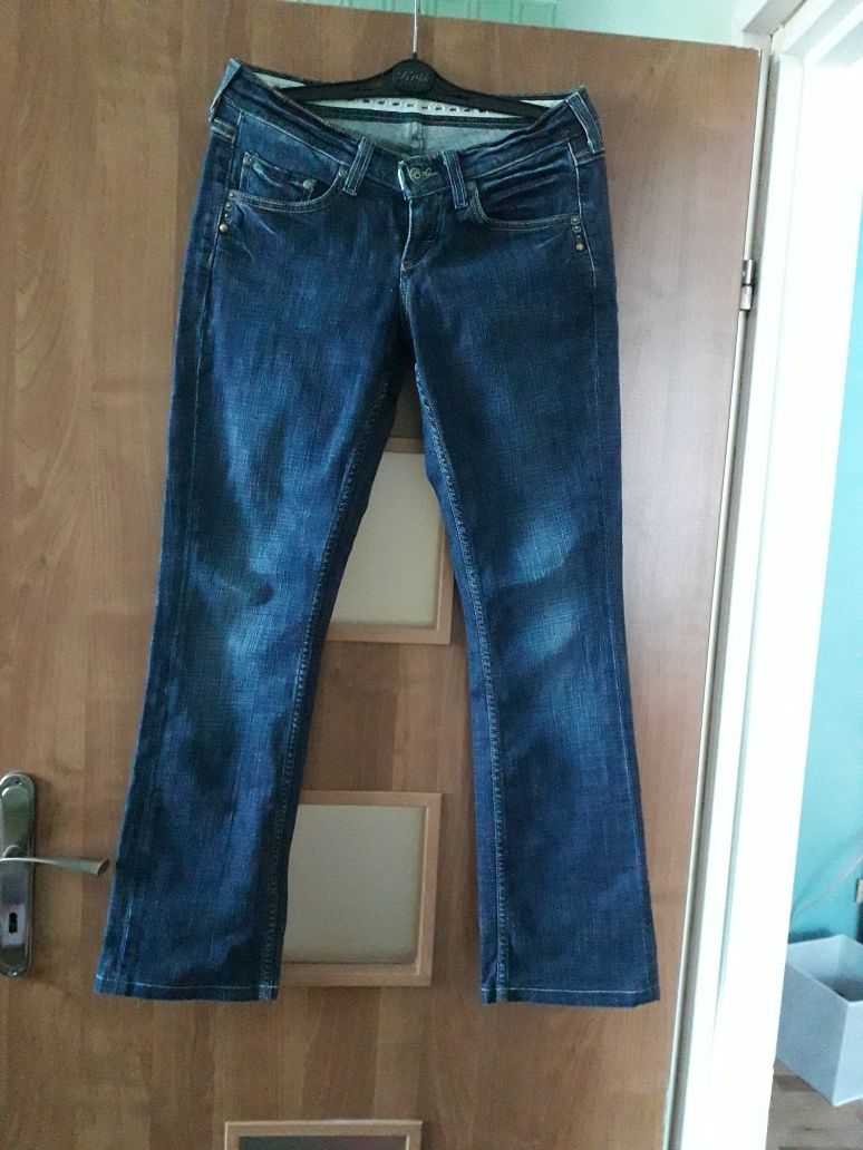 Spodnie jeansy dzinsy damskie mustang S