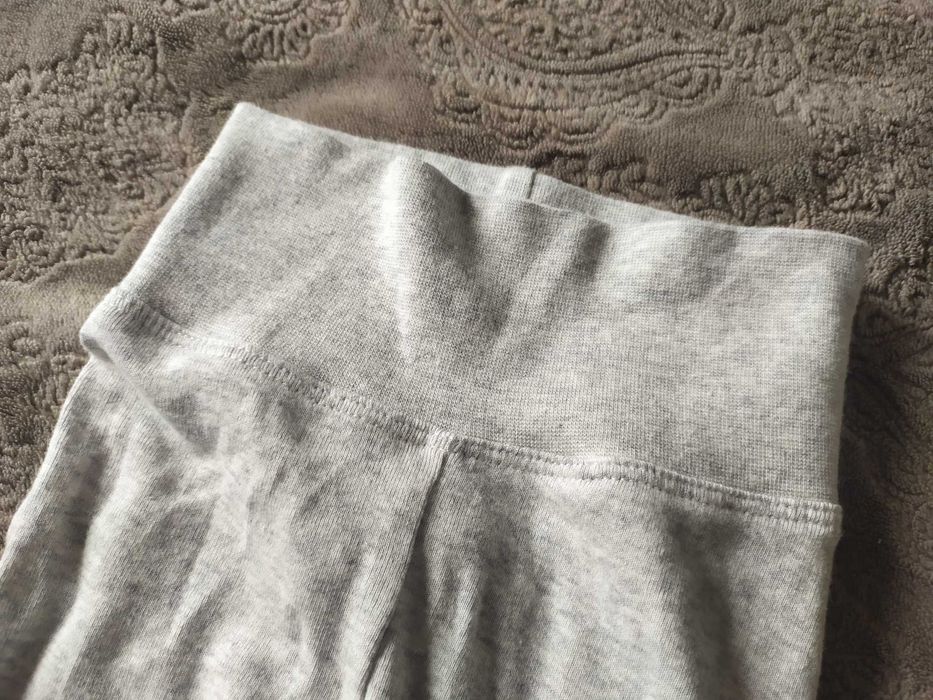 Spodnie dresowe 62 68 szare myszka pirat Lupilu bio bawełna nowe