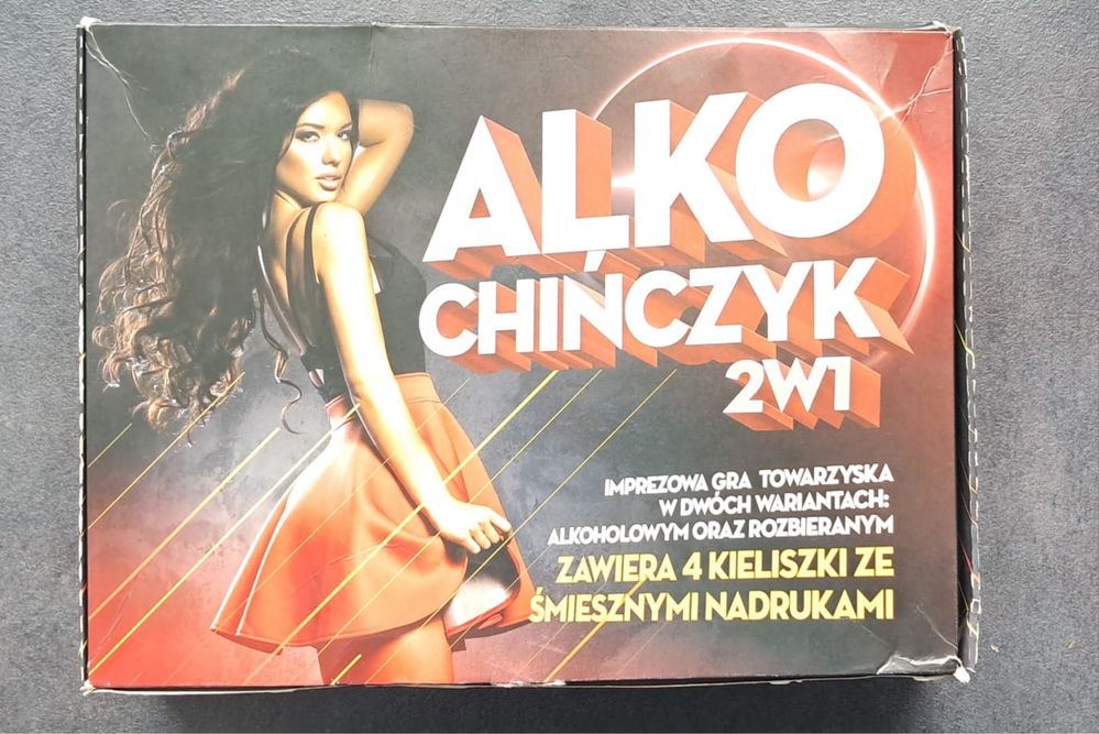 Gra na wieczór, ruletka, alko-chińczyk