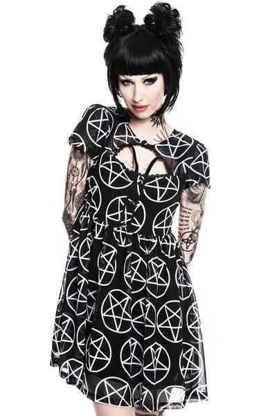 Vestido Killstar "Hayley Hex Tea" (c/ portes)