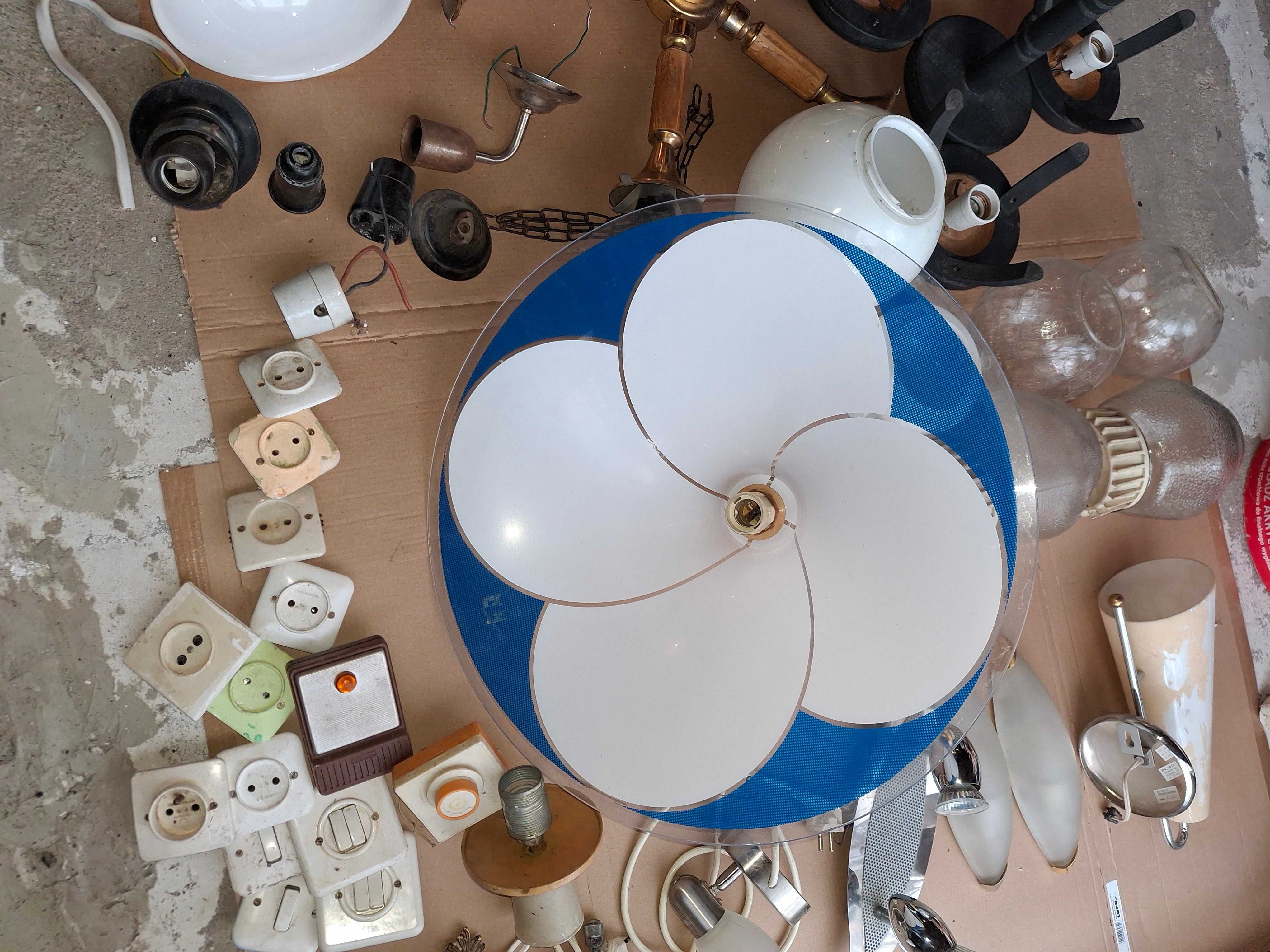 Lampy i klosze vintage SUPER CENA!