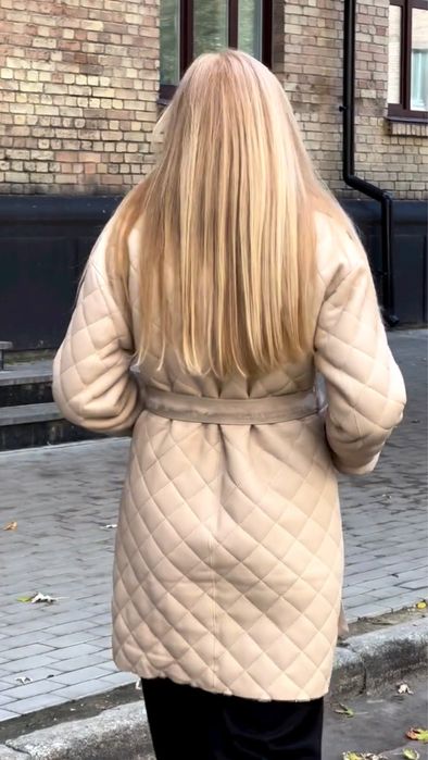 Дублянка натуральна шкіра/хутро овчина/ НОВА/ люкс/Туреччина/Л-ХЛ