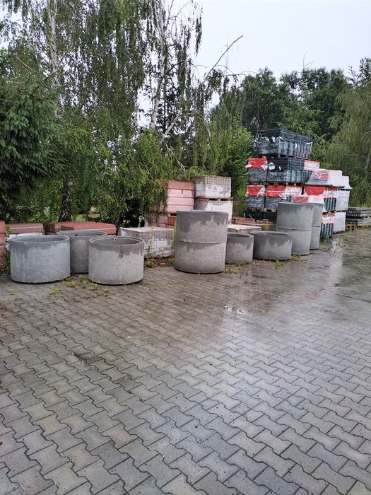 kręgi betonowe studzienne z kielichem, zbiornik fi 100 cm x 100 cm