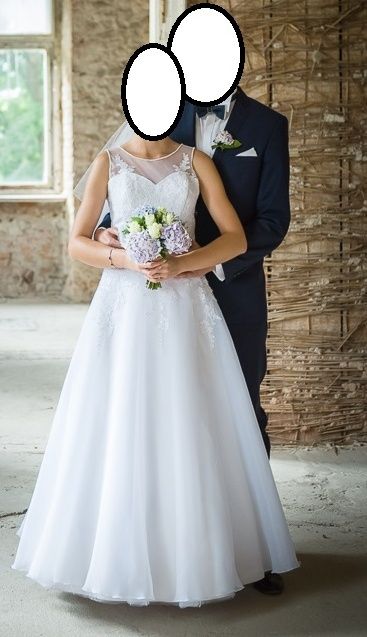 Suknia ślubna + welon i bolerko gratis!