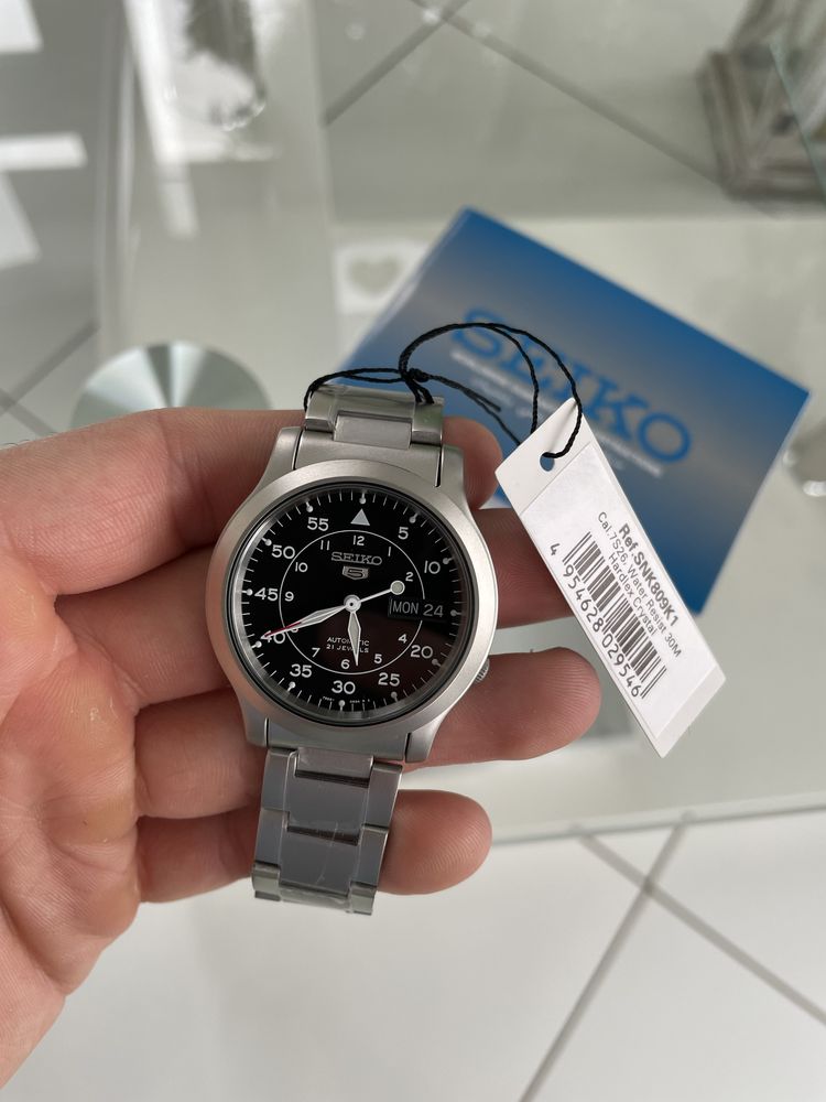 Zegarek SNK809 Nowy komplet automatyczny