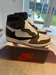 "Buty sportowe"Jordan_1_Retro_High_OG_SP_Travis_Scott_Mocha r.43