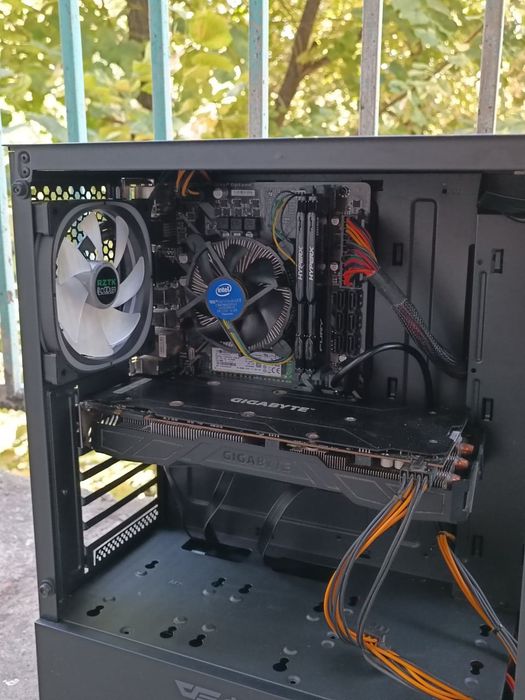 ТОПОВЫЙ ИГРОВОЙ компьютер i5 9500f GTX1080 SSD ПК монитор