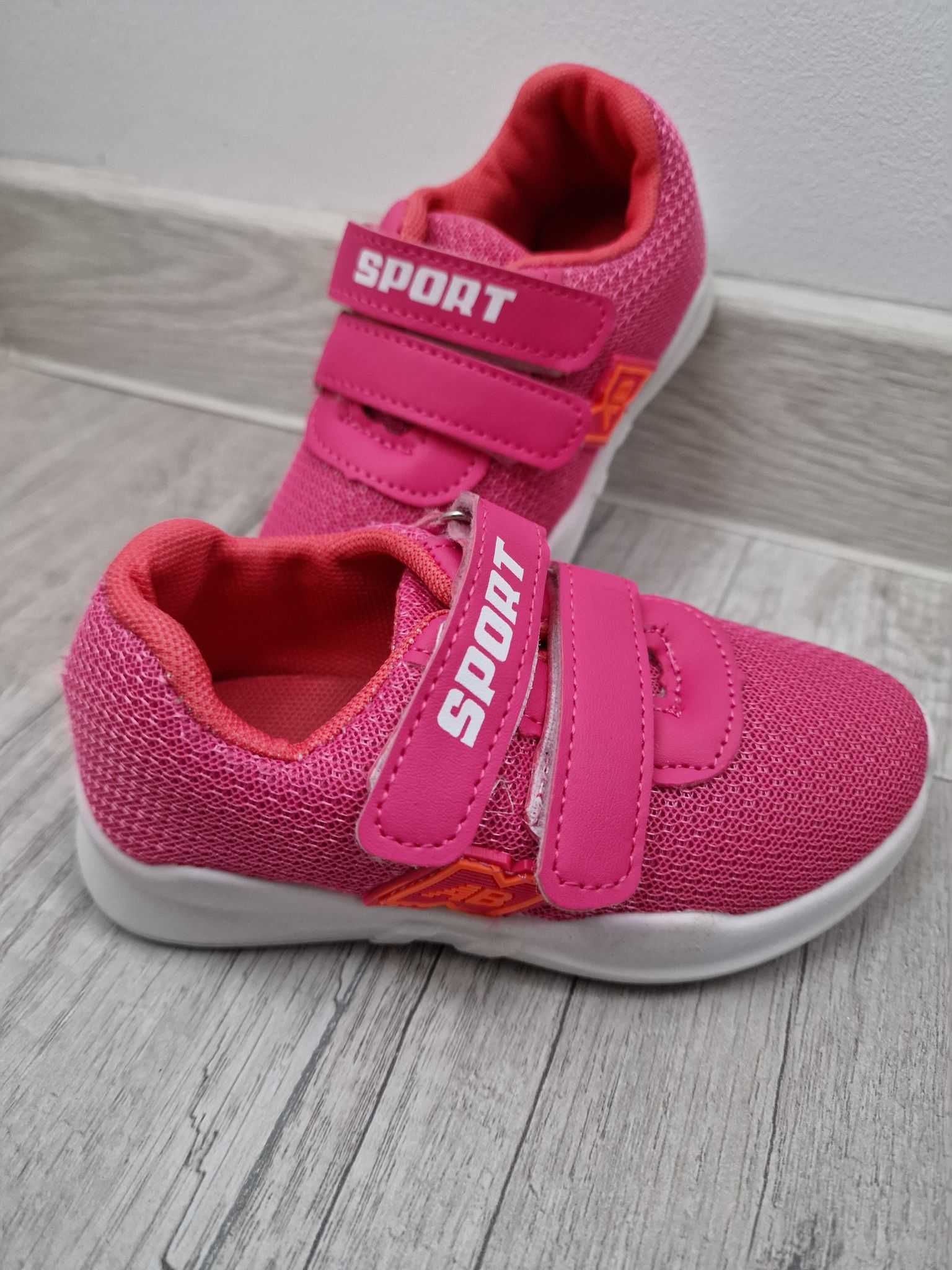 DZIECIĘCE SPORTOWE trampki adidasy na rzepy 27