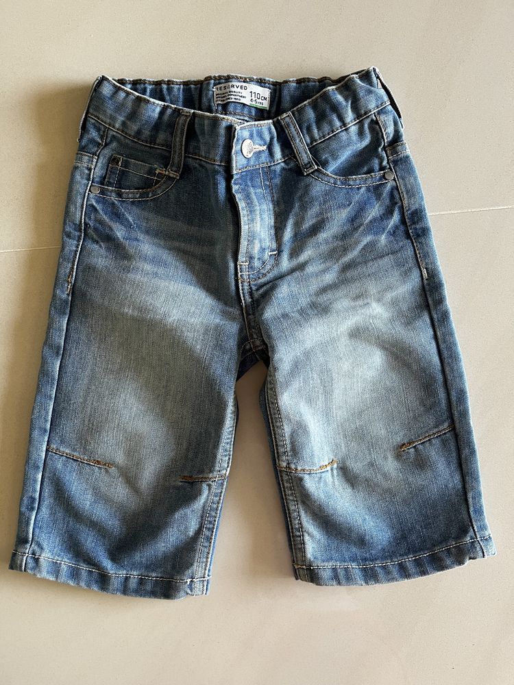 Spodenki jeansowe chłopięce Reserved 110