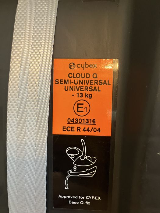 Fotelik Cybex rozkladany