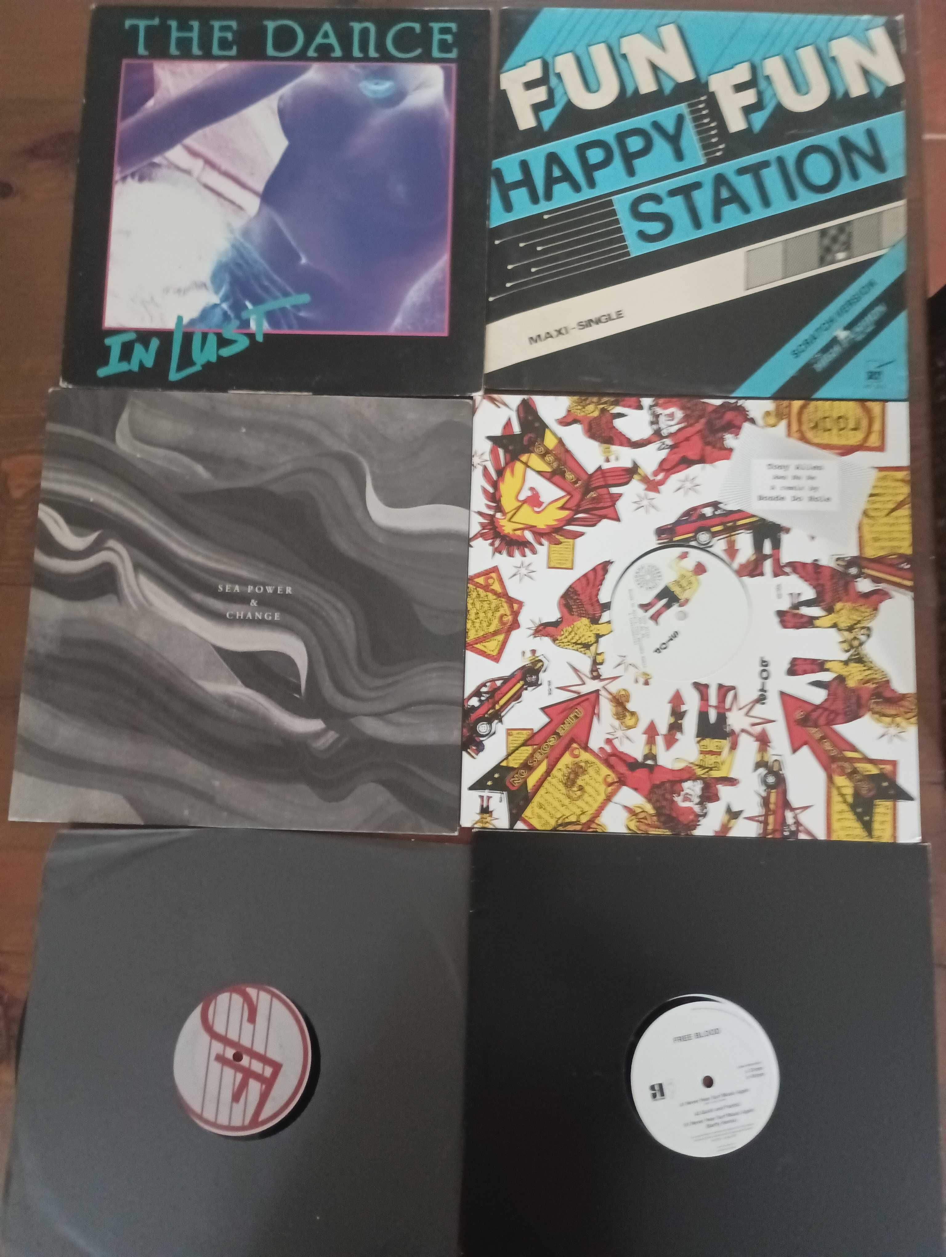 LOTE discos vinil 6 LP / máxis