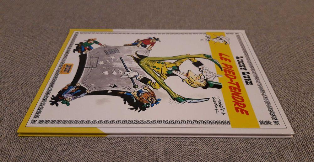 BD Lucky Luke "Le pied-tendre"