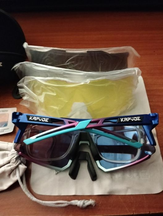 Óculos polarizados de ciclismo