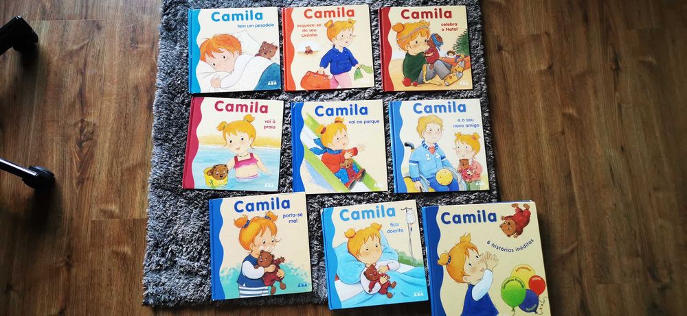 Coleção livros infantis - Camila
