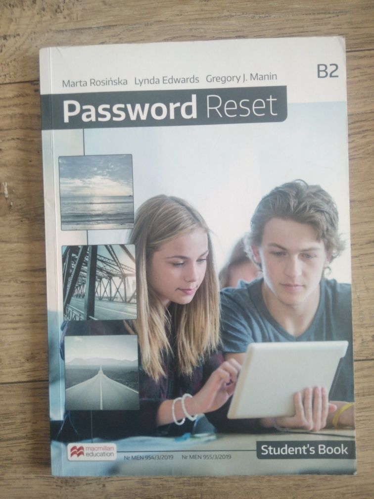 Password Reset B2 Macmillan podręcznik