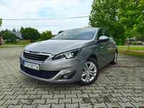 Peugeot 308 Sprowadzony, zadbany, Ledy, Hak