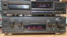 Technics SA-AX530 kino domowe i SL-PG200A.