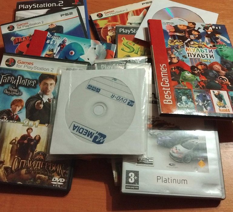 Продам диски для плейстейшен 2.